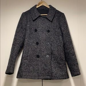 📌 ( Sold ) Theory Gorgeous Gray Pea Jacket